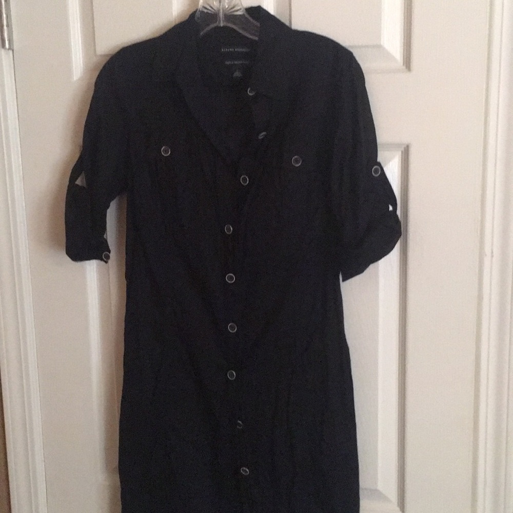 Shirt dress with spaghetti strap tank dress/slip?